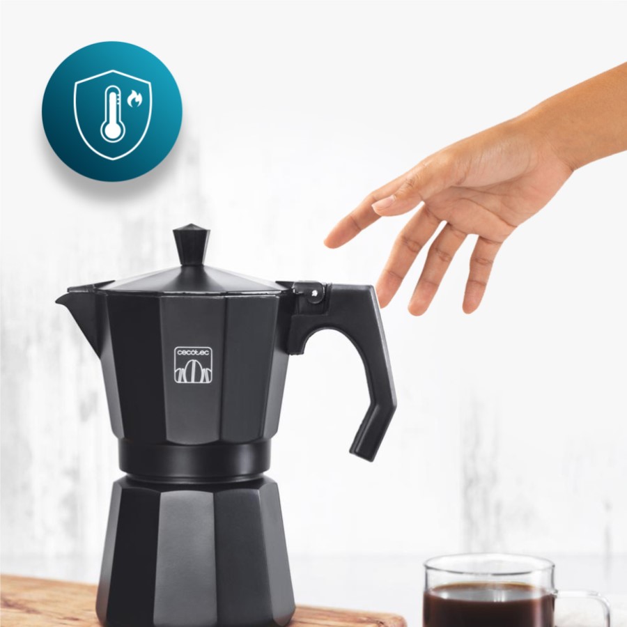 additioanl image for  Cecotec Moka Coffee Maker Black 